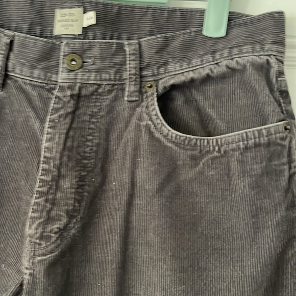 J.Crew Men’s Vintage Slim Cords 32x30 dark gray - Picture 5 of 10